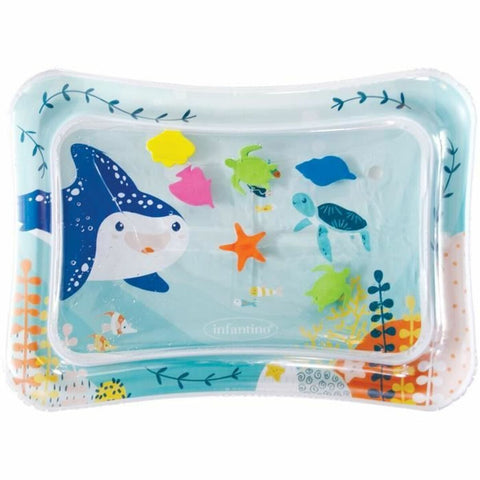 Alfombra de Juegos Inflable con Agua para Bebé Infantino Multicolor Océano
