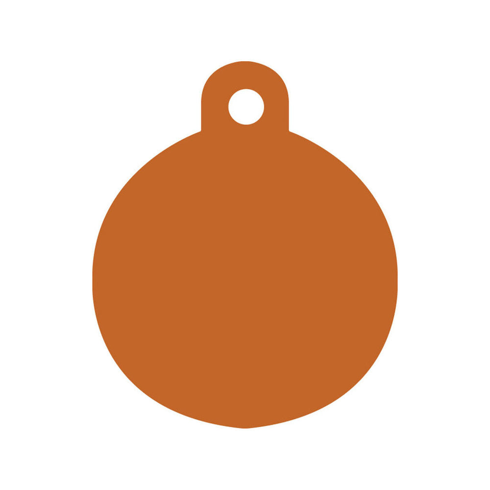 Targhetta di identificazione Imarc Circle Arancio