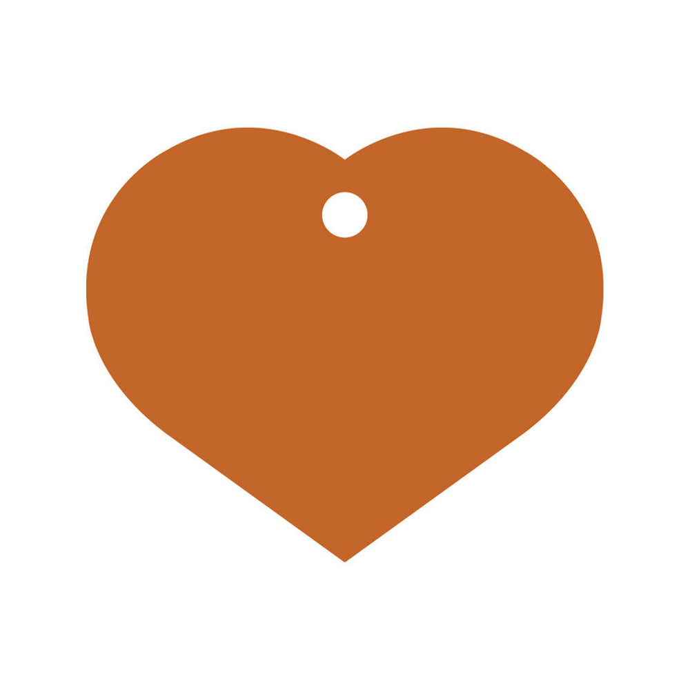 Targhetta di identificazione Imarc Heart Arancio