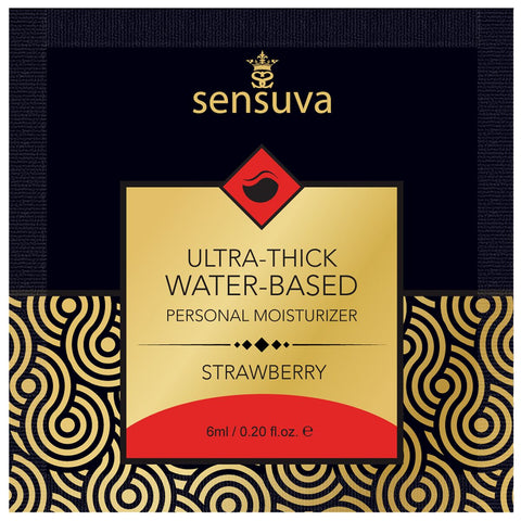 Lubricant Sensuva Strawberry 6 ml