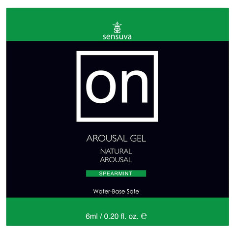 Gel Stimolante Sensuva 6 ml Menta Verde