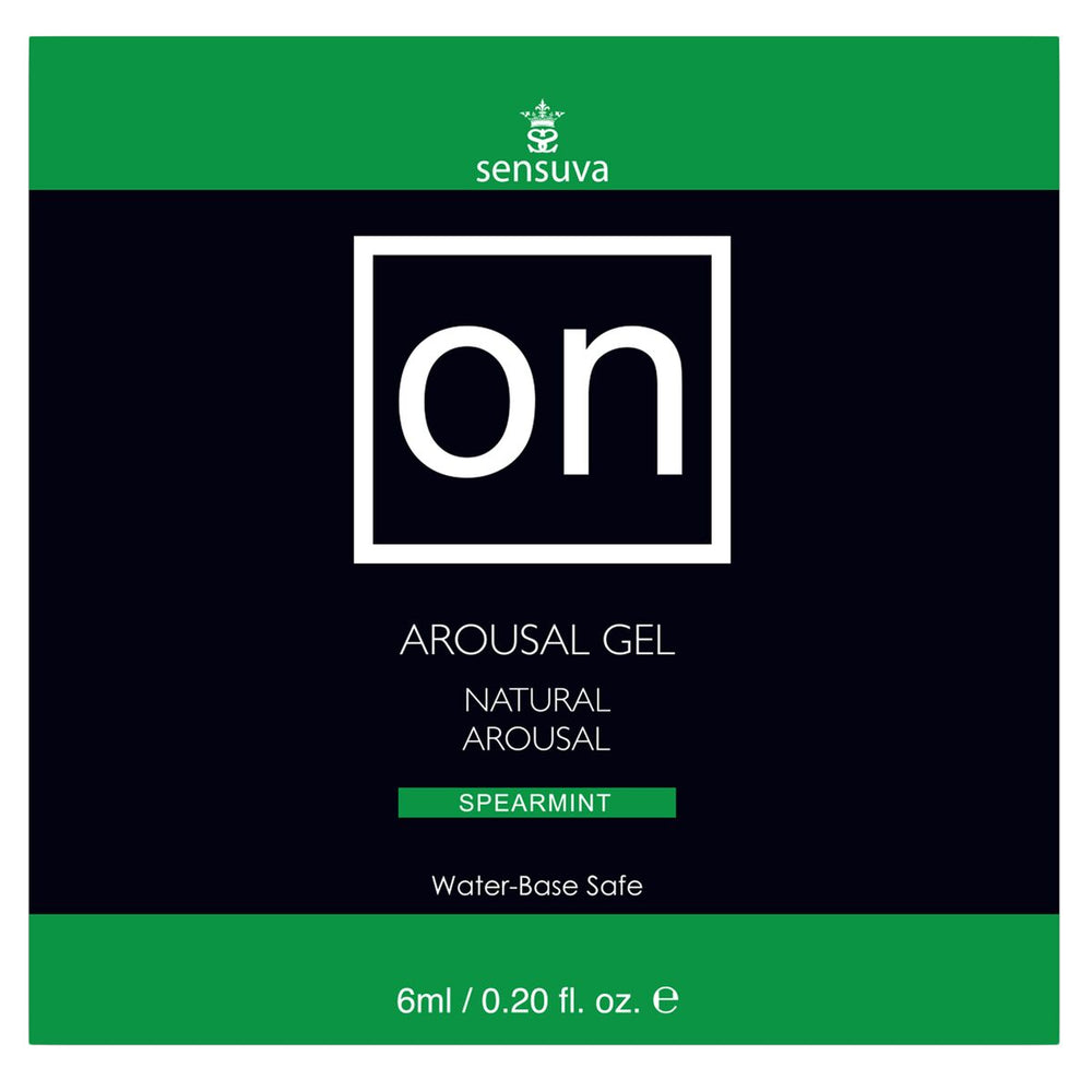 Gel Estimulante Sensuva 6 ml Menta verde