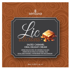 Lubrificante Aromatizzato Sensuva Caramello 6 ml