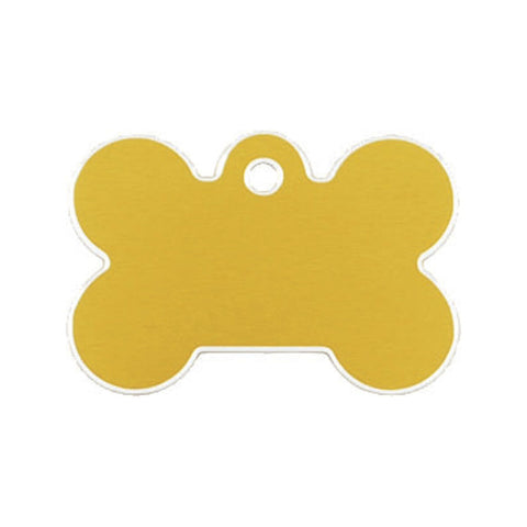 Placa identificativa Imarc Bone Amarillo Dorado