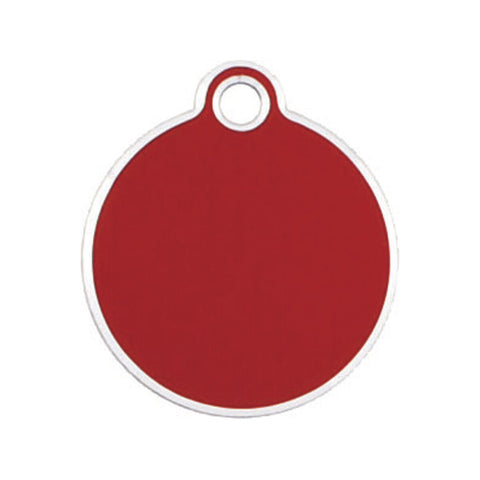 Placa identificativa Imarc Circle Rojo