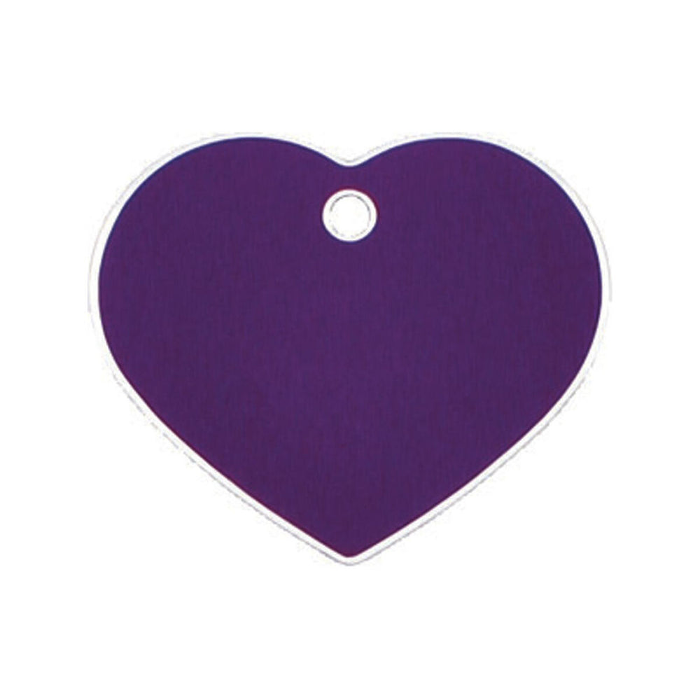 Placa identificativa Imarc Heart Lila