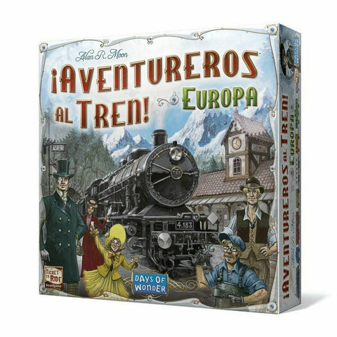 Gioco da Tavolo ¡Aventureros al Tren! Europa Asmodee (ES)