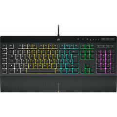 Tastiera per Giochi Corsair K55 RGB PRO Nero Qwerty in Spagnolo