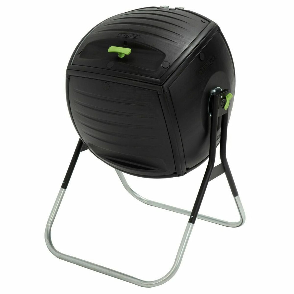 Secchio per compostaggio Lifetime Rotazione 189 L 75 x 81 x 113 cm
