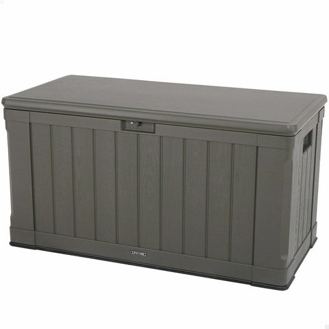 Cassapanca da esterno Lifetime Marrone 440 L Plastica 127 x 64 x 67 cm
