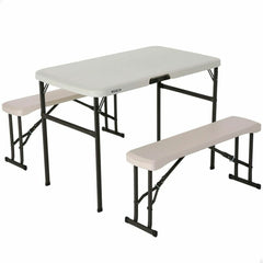 Tavolo con sedie Lifetime Crema 106 x 61 x 74 cm