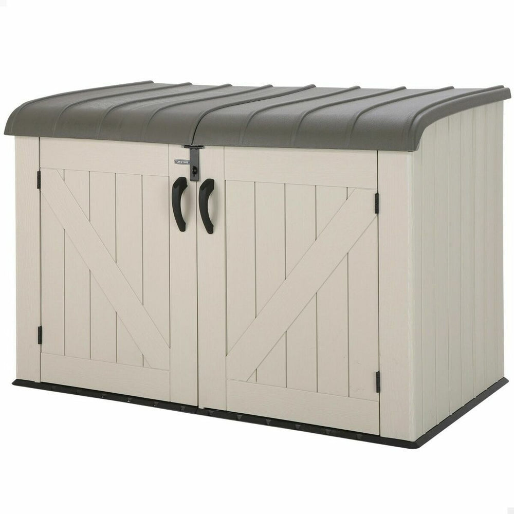 Armadio Lifetime Esterno Orizzontale Acciaio Plastica 190 x 106 x 131 cm