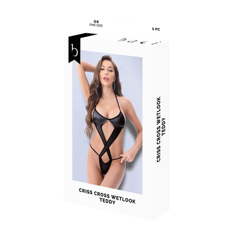 Body Baci Lingerie Nero Taglia unica