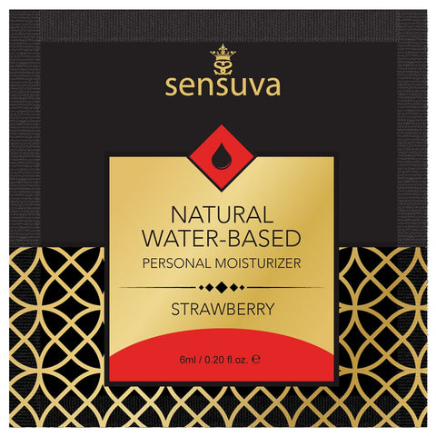 Lubricant Sensuva Strawberry 6 ml