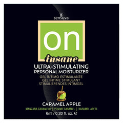 Lubricante Sensuva Manzana Caramelo 6 ml