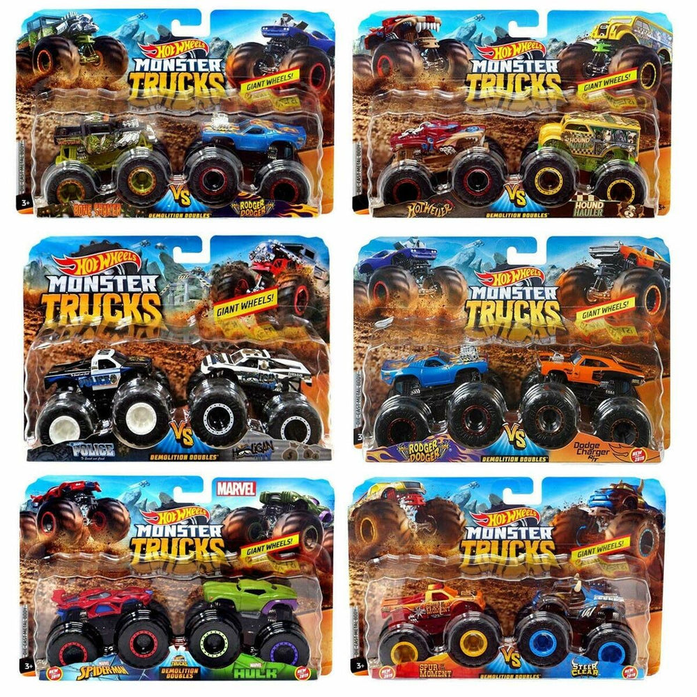 Monster Truck Hot Wheels Demolition Doubles 2 Unità