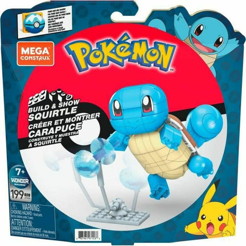 Playset Pokémon Squirtle Pokémon to Build 200 Pezzi
