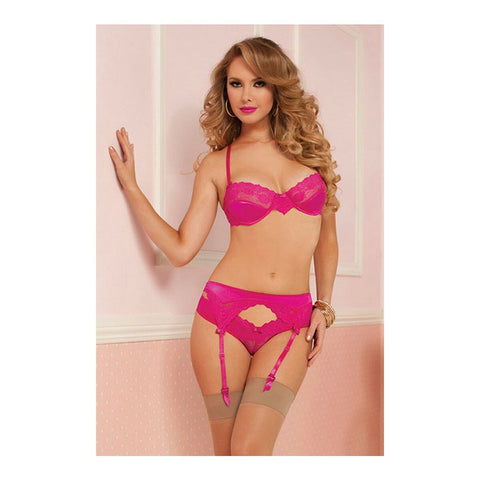 Set di Lingerie Seven Til Midnight Corallo