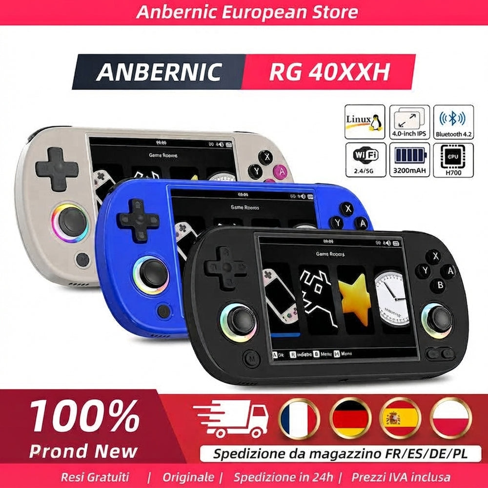Anbernic RG40XX H Console Retrogaming Portatile 64GB