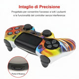 Custodia PS4 in Silicone con Grip e Accessori