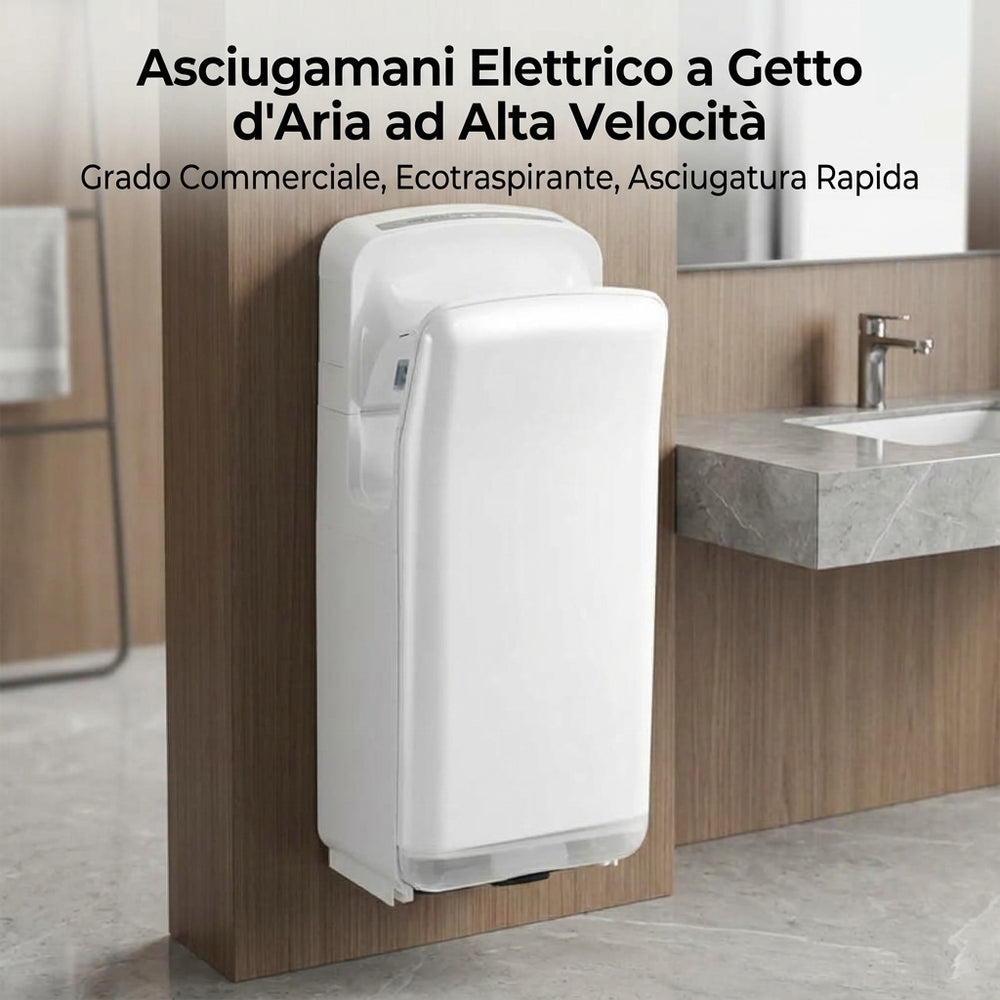 Podofo Asciugamani Elettrico 2000W a Parete
