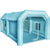 Cabina di verniciatura gonfiabile su misura gonfiabile 750W + 350W