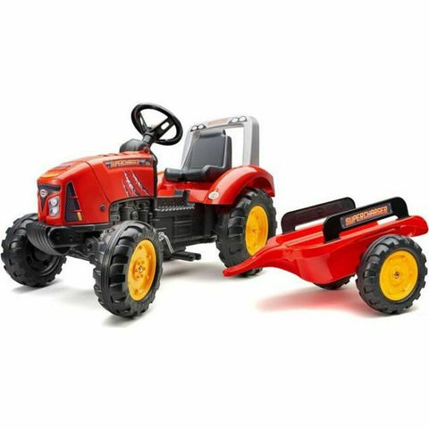 Trattore a Pedali Falk Supercharger 2020AB Rosso
