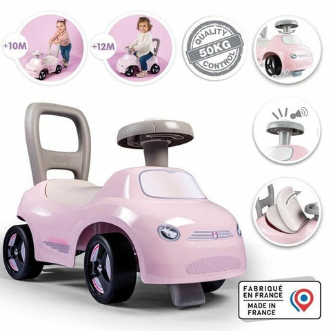 Ride-on toy Smoby Black Pink 2-in-1