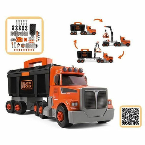 Camion Smoby BLACK + DECKER Giallo