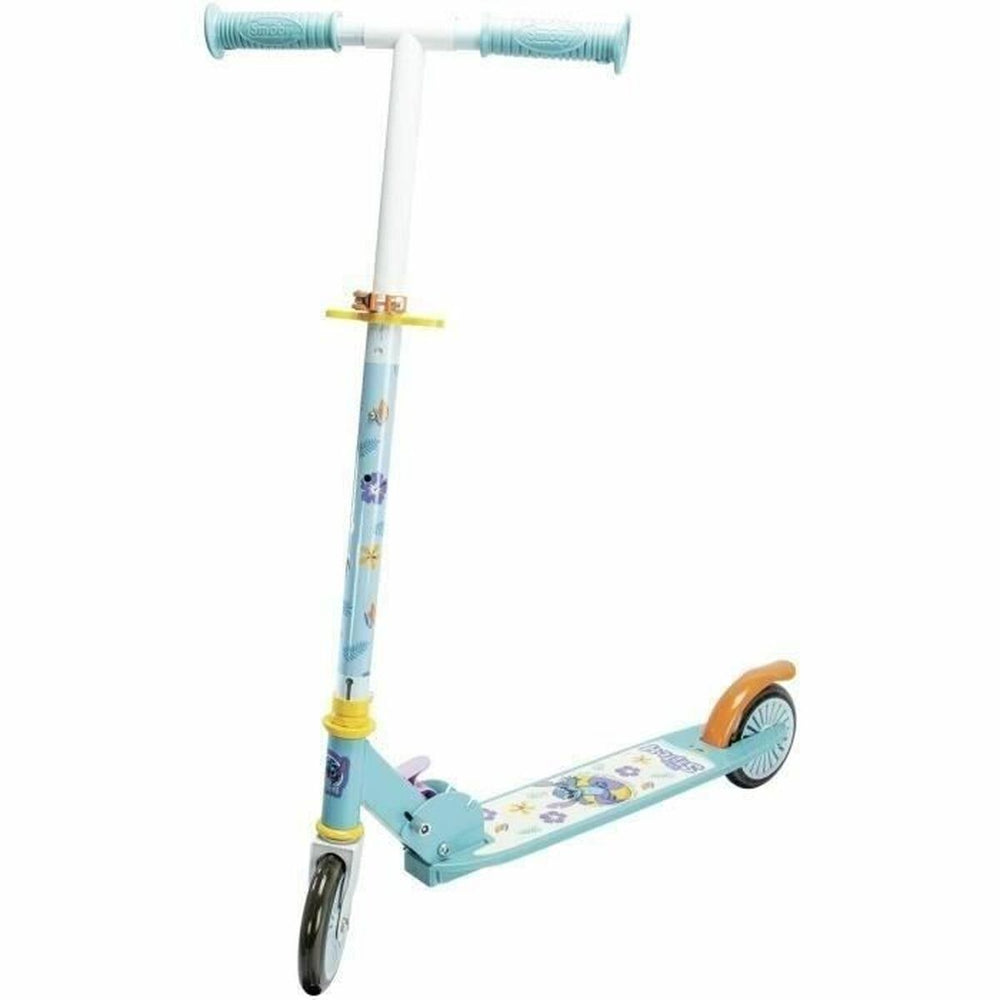 Monopattino Smoby Stitch 2R Azzurro Metallo Plastica