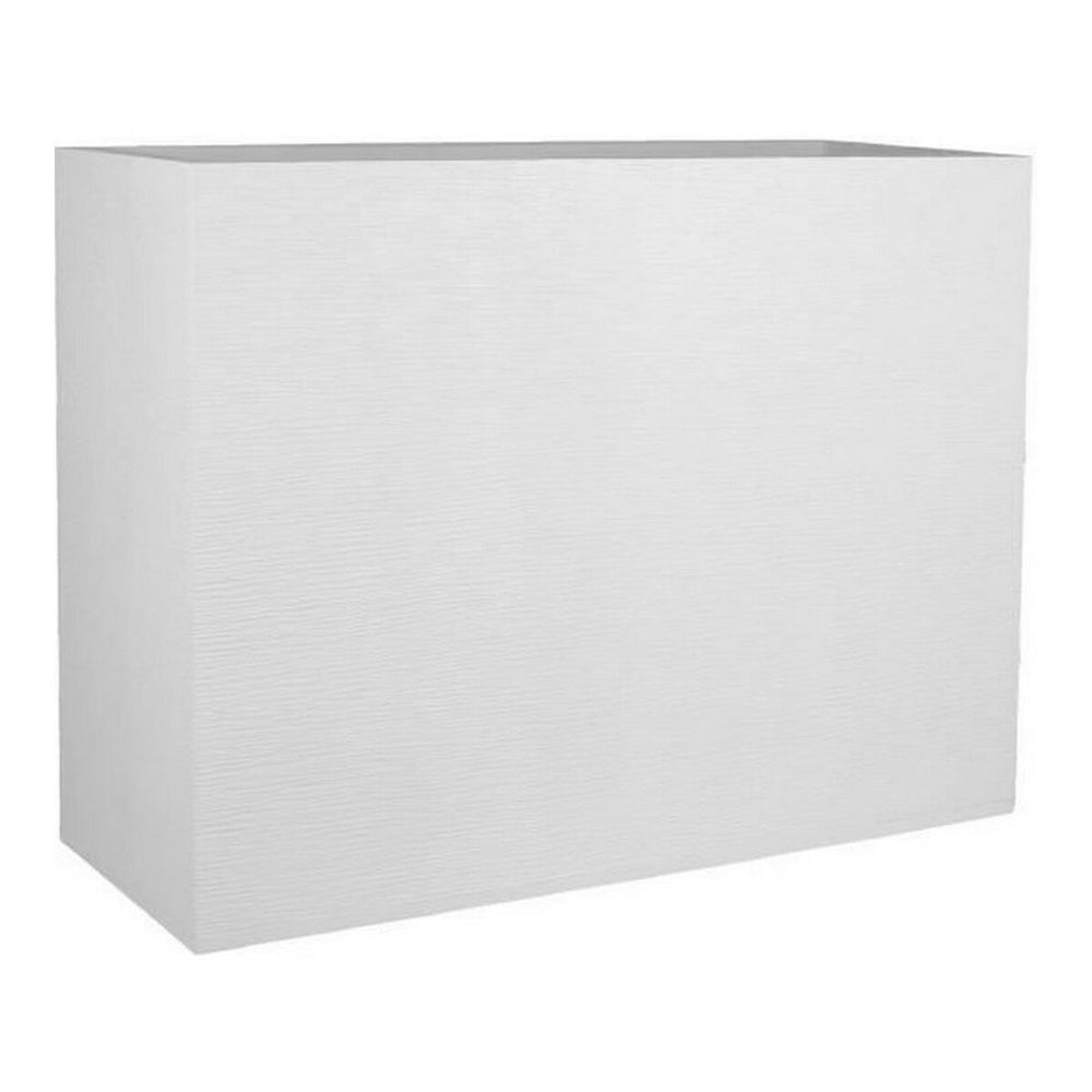 Macetero EDA Wall Loft Graphit Blanco Plástico Rectangular 78,5 x 29,5 x 60 cm