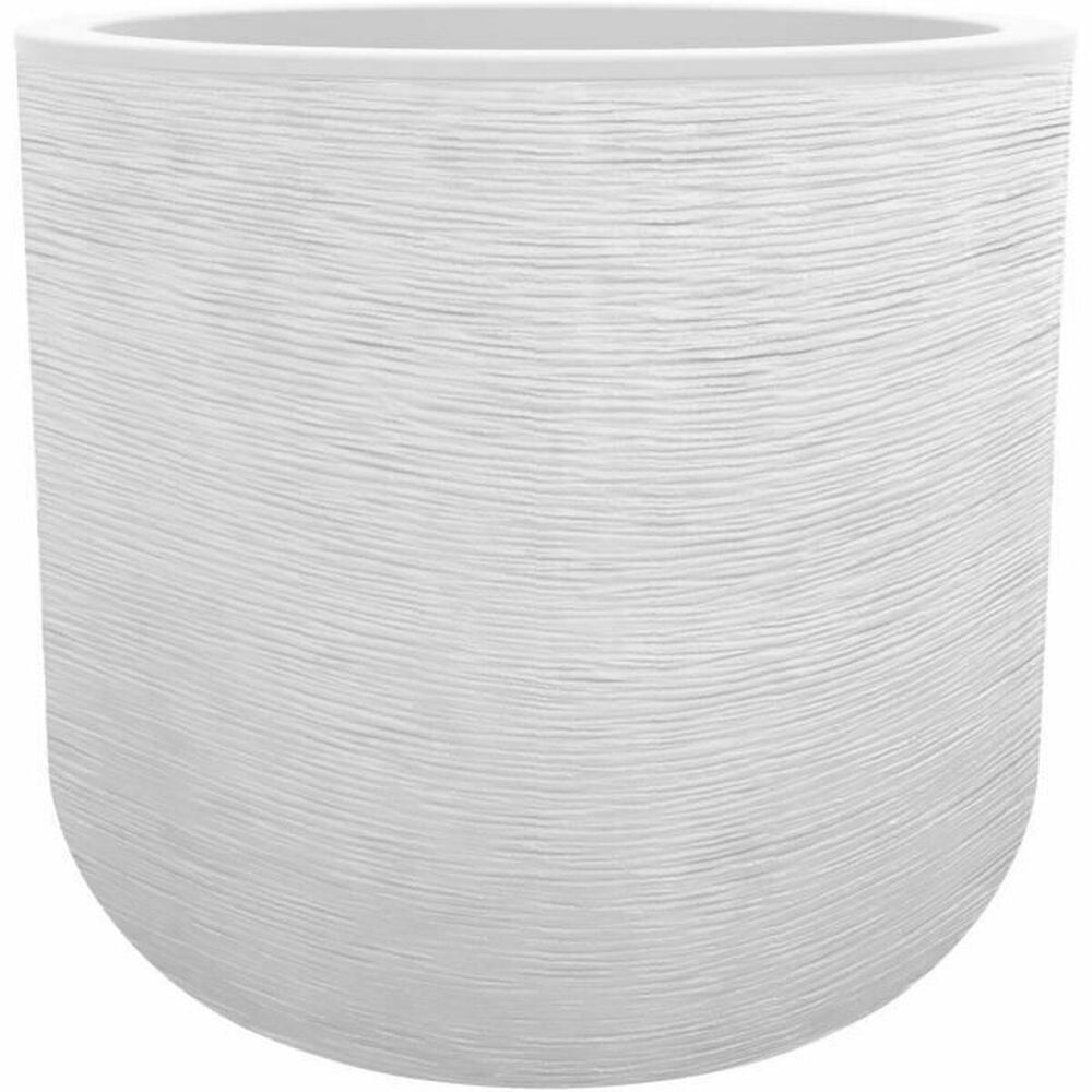 Plant pot EDA White Plastic Circular Ø 40 cm