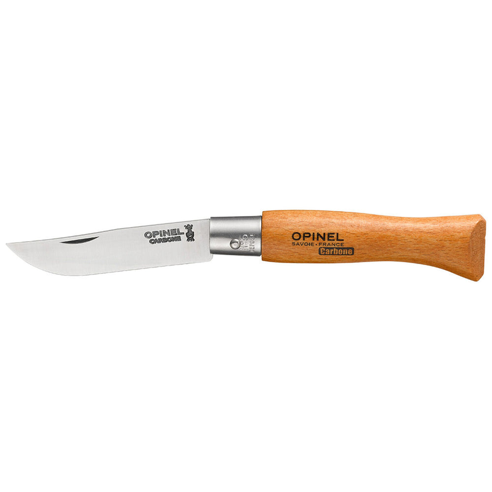 Coltello a serramanico Opinel nº5 Acciaio al carbonio legno di faggio 6 cm