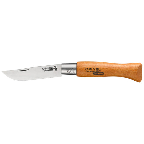 Coltello a serramanico Opinel nº5 Acciaio al carbonio legno di faggio 6 cm
