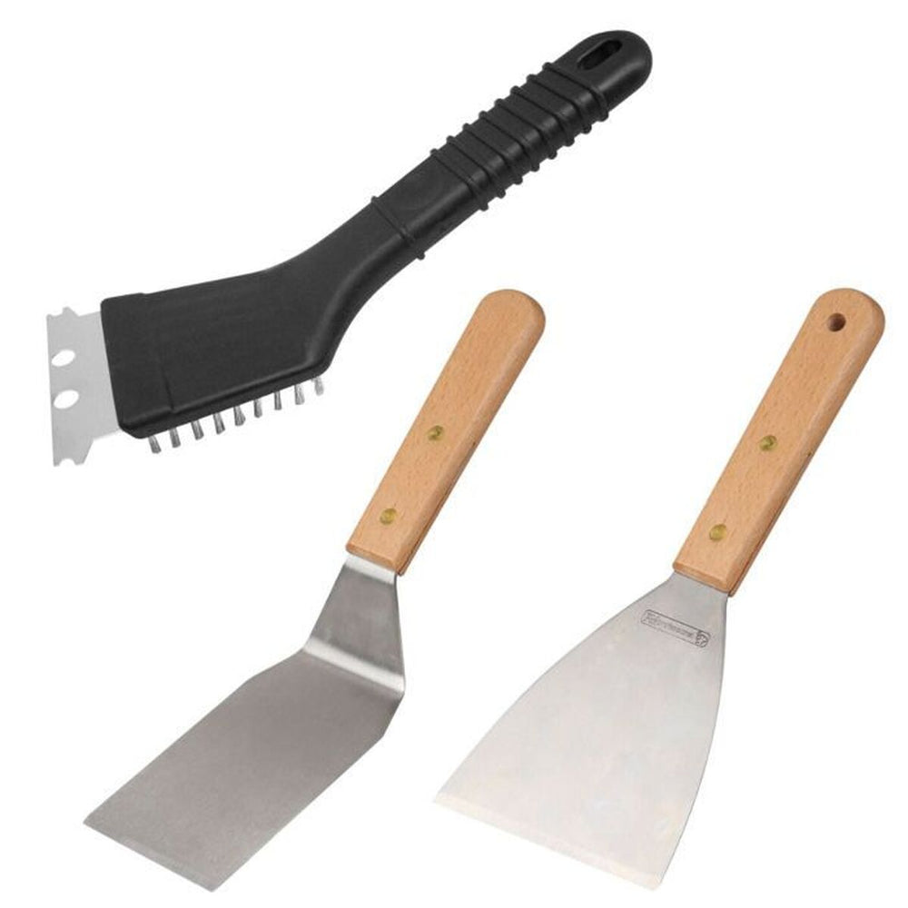 Cucchiaio FM Professional Acciaio inossidabile Plastica 30 X 15 X 22 CM (3 Pezzi)