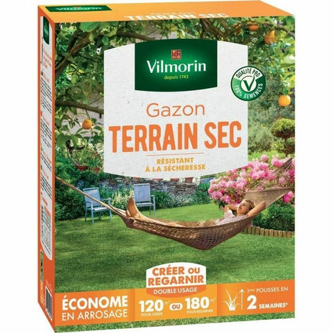 Semi Vilmorin Semillas de césped resistente para secano 3 Kg