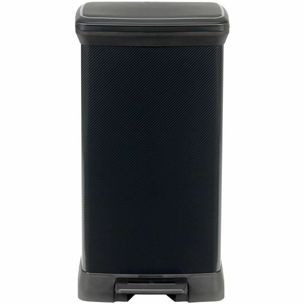Cubo de basura Curver Negro 50 L