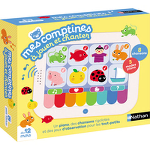 Gioco da Tavolo Nathan Mes comptines a jouer et a chanter
