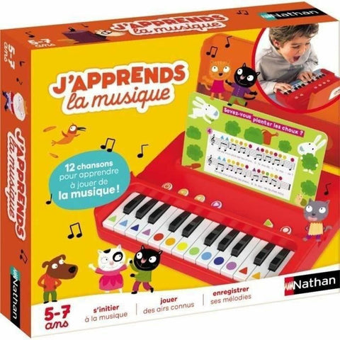 Gioco da Tavolo Nathan J'apprends la musique