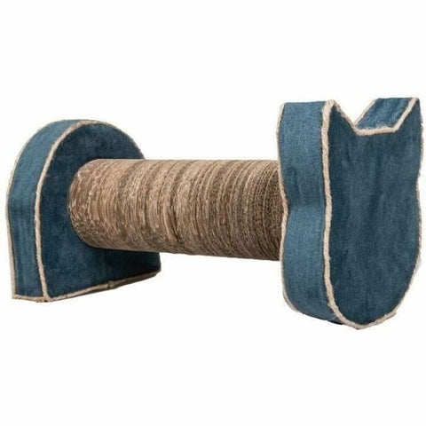 Tiragraffi per Gatti Tyrol Azzurro Cartone 44 x 22 x 21 cm