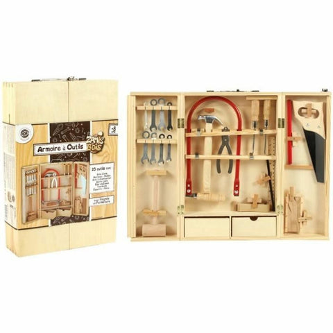 Set attrezzi per bambini Planete bois 25 Pezzi