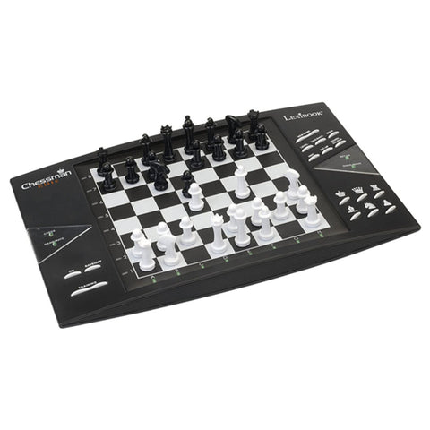 Gioco da Tavolo Chessman Elite Lexibook CG1300 Nero/Bianco (Portugués, Francés, Inglés, Español, Italiano) (1 Pezzi)