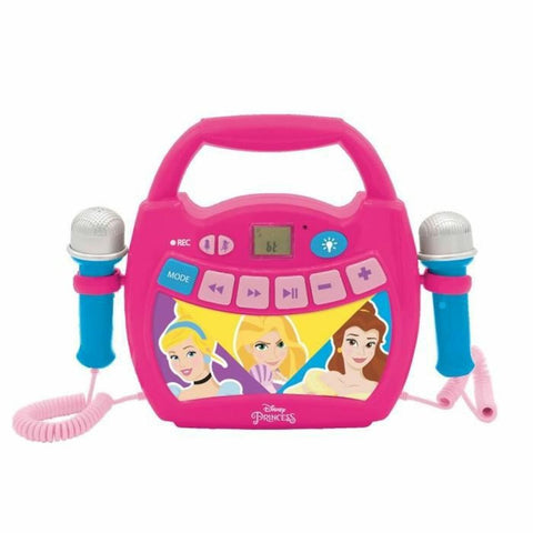 Altoparlante Bluetooth con Microfono Karaoke Lexibook PRINCESA DE DISNEY
