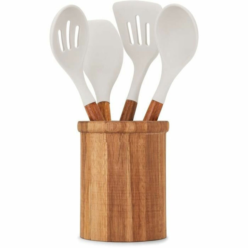 Set di Utensili da Cucina Livoo MES153G Bianco 5 Pezzi (4 Unità)