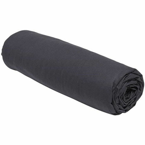 Fitted bottom sheet TODAY Black 180 x 200 cm