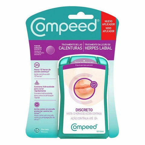 Cerotti per Herpes Labiale Compeed Calenturas 15 Unità (15 uds)