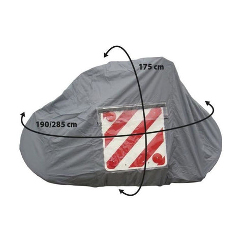 Copertura protettiva per biciclette Optima 175 x 285 cm Grigio