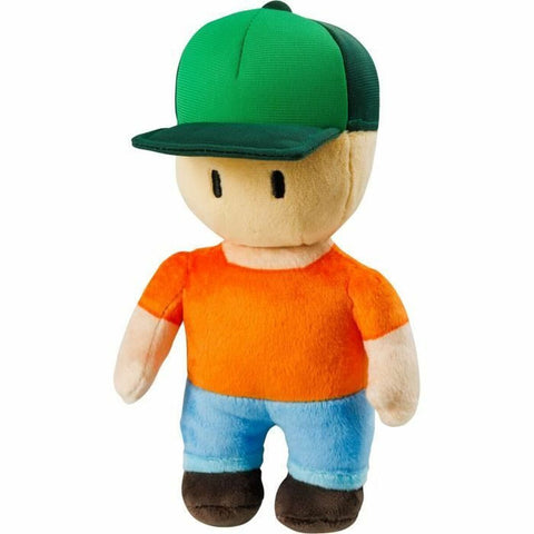 Peluche Bandai Mr Stumble Arancio Orange Stoffa