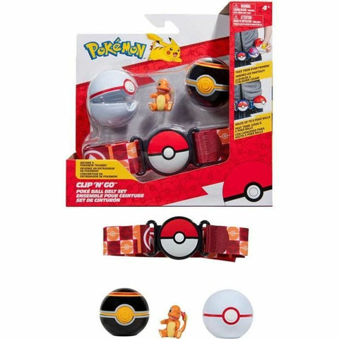 Set di Cifre Pokémon Clip 'N' Go - Charmander 5 cm 5 Pezzi