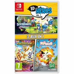 Videogioco per Switch Microids 3 in 1: Marsupilami + Les Sisters + The Smurfs: Village Party (FR)